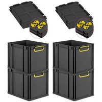 Proregal Eurobox NextGen Color mit Auflagedeckel & Aufbewahren, Aufbewahrungsboxen