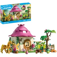 Playmobil Magic Unicorns Gemütliches Feenzuhause mit Goldeinhorn und Stall