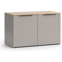 Vicco Vicco, Kommode Wido, Greige, 80 x 50 cm