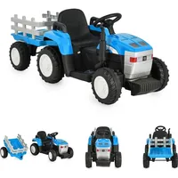 Moni Elektrotraktor Dallas blau (12 V)