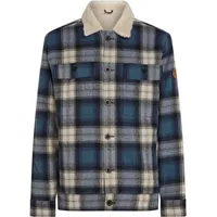 O'Neill O'riginals Fleece Lined mozart blue check M