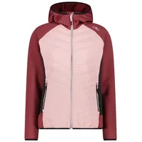 CMP Damen Kapuzensweat WOMAN JACKET HYBRID FIX, PEONY, 34