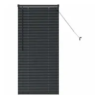 VidaXL Balkenjalousie 60 x 130 cm Schwarz