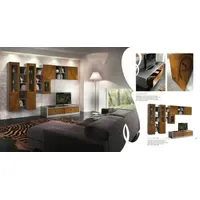 Aea Wohnwand rtv Wandschrank Regal Wohnzimmer, tv Holz Schränke