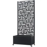 Casa.pro Bernalda 82 x 190 x 38 cm Schwarz