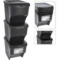 INDA-EXCLUSIV Mülltrennsystem 3x22 Liter -DY54230540