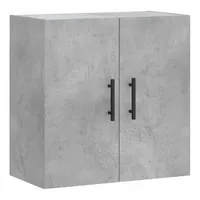 VidaXL Wandschrank Betongrau 60x31x60 cm Holzwerkstoff