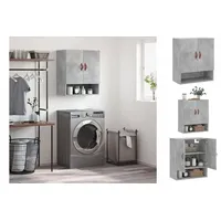 VidaXL Wandschrank Betongrau 60x31x70 cm Holzwerkstoff