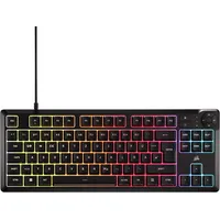 Corsair K55 CORE TKL – Tenkeyless, 8-Zonen RGB-Beleuchtung, Leise