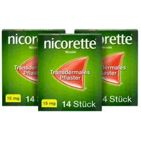 Nicorette TX-Pflaster 15mg 3X14 St
