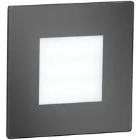Ledscom.de LED Treppenlicht/Wandeinbauleuchte Edelstahl 85 x 85 mm 1