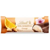 Lindt Orangen Marzipan Riegel mit einer spritzigen Apfelsinennote 50g
