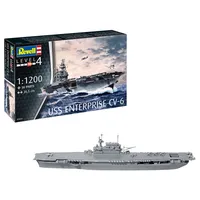REVELL 75824 - Starter Kit USS Enterprise CV-6 grau