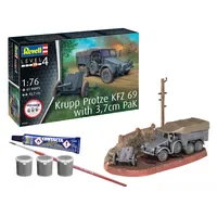 REVELL 73344 - Krupp Protze KFZ 69 mit 3,7cm
