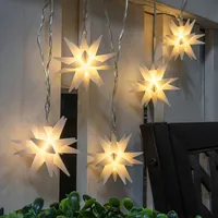 Hi Haushalt International LED Lichterkette mit 5 Sternen Beleuchtung