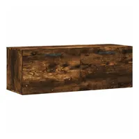 VidaXL Wandschrank Räuchereiche 100x36,5x35 cm Holzwerkstoff
