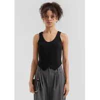 QS Indoor-Weste in 9999_schwarz | Gr.: 36