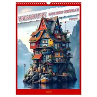Calvendo Hausgeflippt (Wandkalender 2026 DIN A3 hoch), CALVENDO Monatskalender