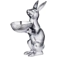 Edzard Hase mit Schale Bert (Höhe 32 cm, Ø