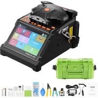 Vevor Glasfaser Spleißgerät, 6 Motoren, 13 s Aufheizzeit, LCD-Bildschirm