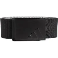 Adidas Reversible Webbing Belt, Black/Grey Two,
