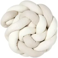 Nordic coast company Bettschlange, Beige, Creme, 17x200 cm, Schlafen,