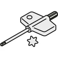 Pramet Torx-Schlüssel ISO FLAG T06P Bruttogewicht 20g Pramet