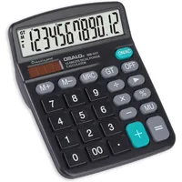 OSALO Tischrechner, 12-stelliger Tischrechner mit großem LCD-Display und großen