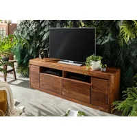 MASSIVMOEBEL24.DE Tv-board Sheesham 178x40x58 walnuss gewachst Toronto 221