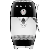 Smeg ECF03BLEU Premium Siebträgermaschine schwarz