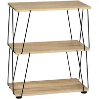 KESPER Bücherregal 61,5 x 31,5 x 71,2 cm Beige