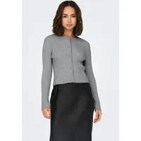 Only Strickjacke ONLKATIA LS BUTTON in ultimate grey |