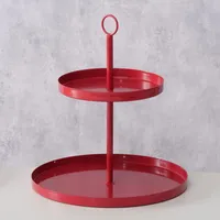Boltze Etagere Samina aus Metall, 34 cm, Ø Gr.:
