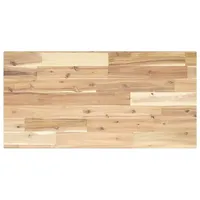 VidaXL Schweberegal 80x40x2 cm Massivholz Akazie Unbehandelt