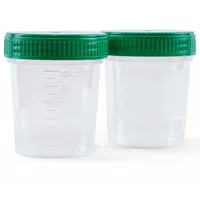Büttner-Frank Urinbecher 120 ml gradu.beschr.m.Schraubdeckel