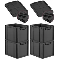 Proregal Eurobox NextGen Color mit Auflagedeckel & Aufbewahren, Aufbewahrungsboxen