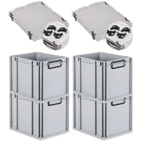 Proregal Eurobox NextGen Color mit Auflagedeckel & Aufbewahren, Aufbewahrungsboxen