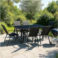 Vortivo Set 7-tlg. Schwarz