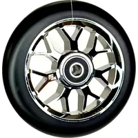 Fantic26 Spy7 Stunt-Scooter Rolle 110mm Abec11 Chrome/Pu Schwarz -