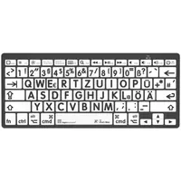 LogicKeyboard LargePrint Mini Mac Bluetooth DE