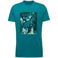 Mammut Trovat Kurzarm-t-shirt - Deep Teal - 2XL