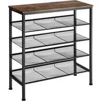 Tectake Bournemouth 75,5 x 85,5 x 30,5 cm braun