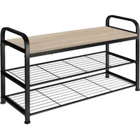 Tectake tectake® Schuhregal, Southampton 91x36x55cm