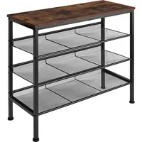 Tectake tectake® Schuhregal, Wolverhampton 75,5x30,5x69,5cm