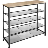 Tectake tectake® Schuhregal, Sheffield 100x30,5x93cm