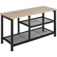 Tectake Taunton 80 x 46 x 30 cm braun