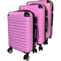 Hti-Living Wave Koffer-Set 3-tlg. rosa/pink