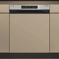 Bauknecht BKSV1 PAM Einbau-Geschirrspüler (teilintegrierbar, 600 mm breit, Edelstahl)