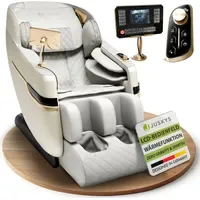 Juskys Massagesessel mit Ganzkörpermassagefunktion Kunstleder 142 x 75 x