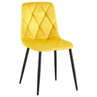 CLP Esszimmerstuhl gepolstert Clairton, Küchenstuhl mit gestepptem Bezug, mit